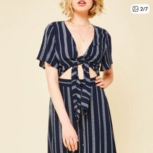Promesa Hide and Seek Midi Dress
